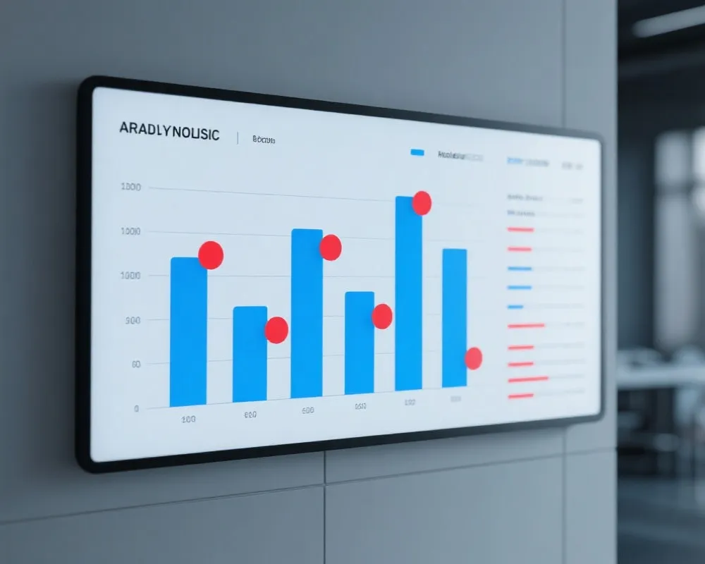 数据可视化图表展示示意